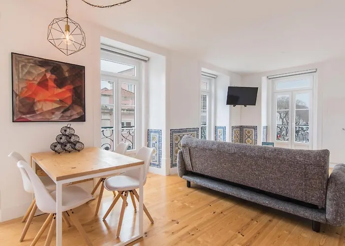 Lovelystay - Lusitano's Heart 2bdr In Alfama 아파트 *